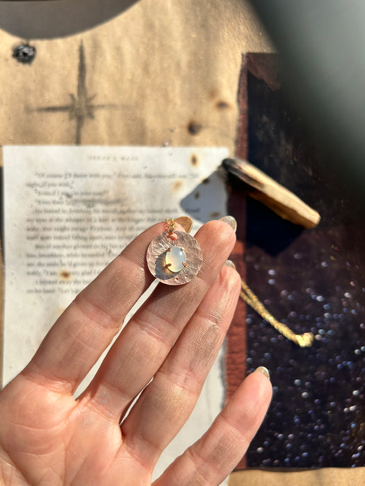 Chalcedony Star necklace