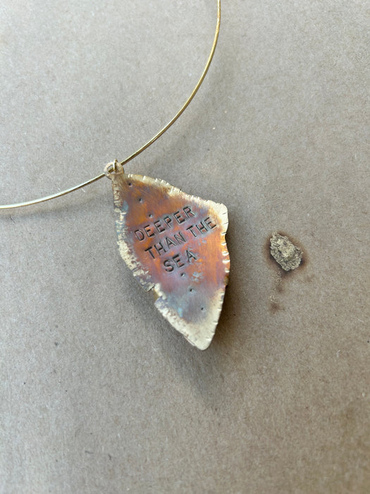 Sea shell choker
