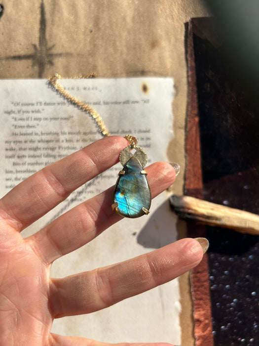Labradorite Star necklace