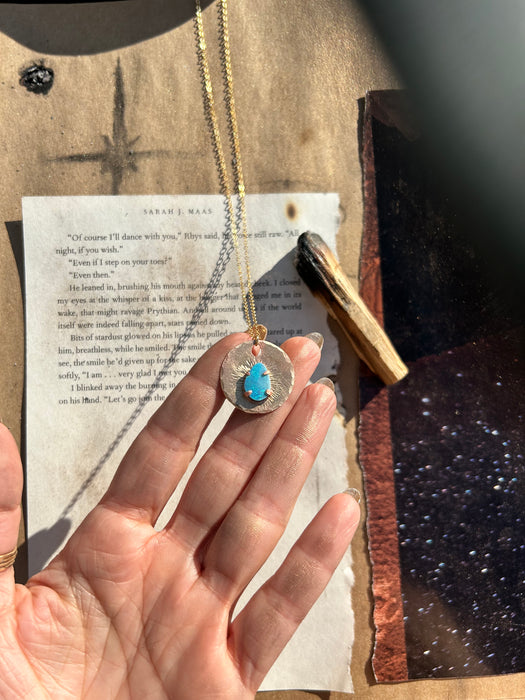 Opal Star necklace