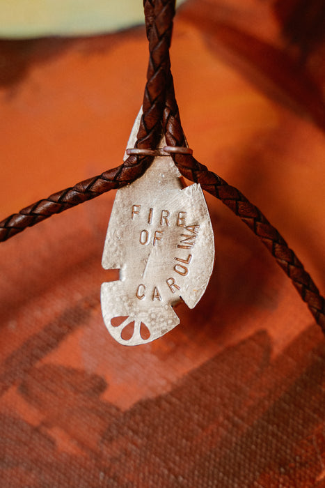 “Fire of Carolina” bolo tie