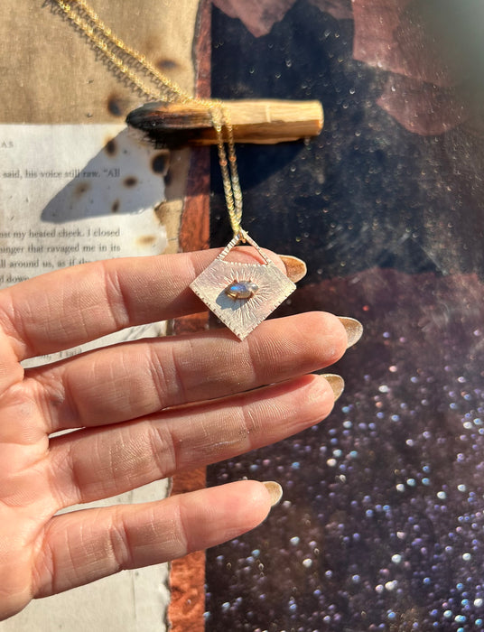 Labradorite Star necklace