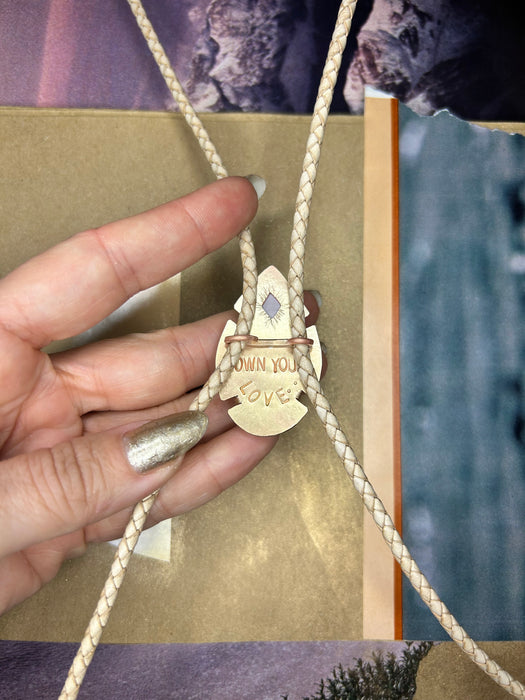 Lavender Picture Jasper bolo