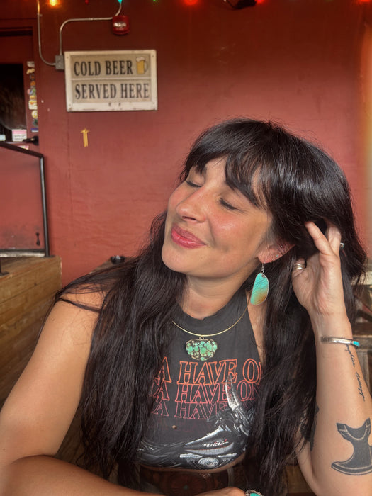 Custom Turquoise choker - deposit