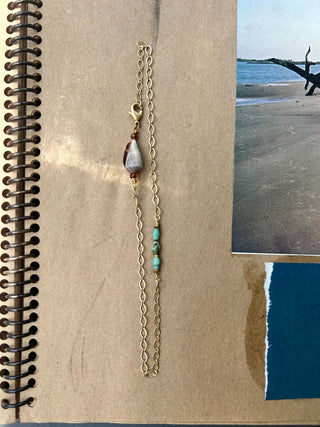 Turquoise + shell boot chain