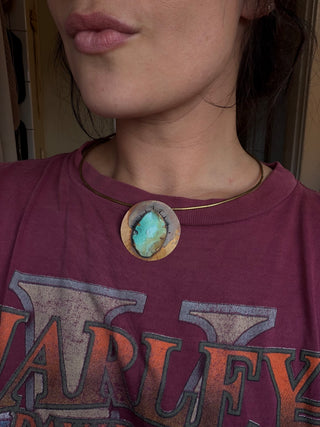 Turquoise Choker Necklace