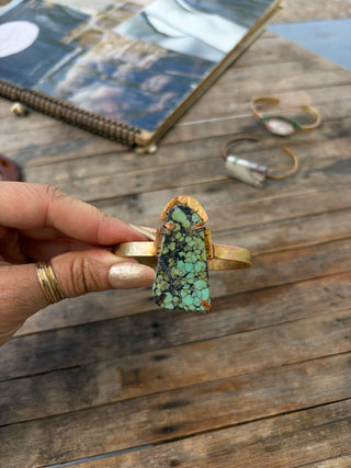 Turquoise cuff bracelet