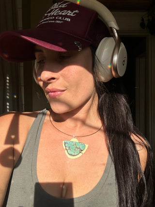 Blue Turquoise choker