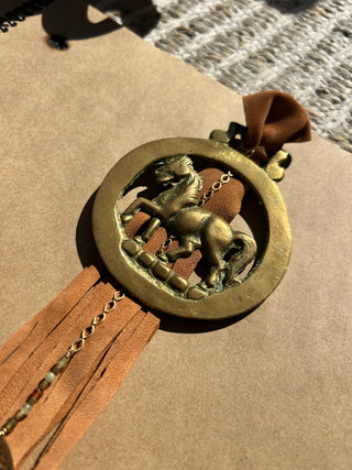 Horse Bridle Medallion Accessory