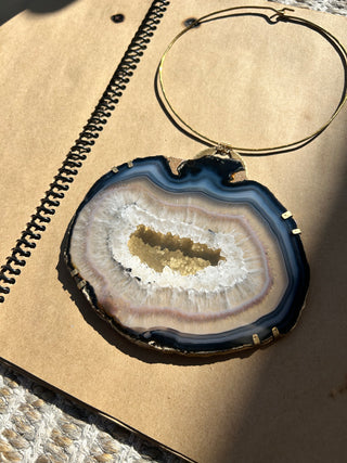 Statement Agate Choker Necklace