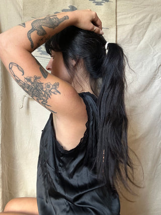 Silk lace lingerie / shirt