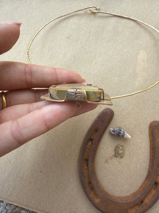 Turquoise Choker Pendant