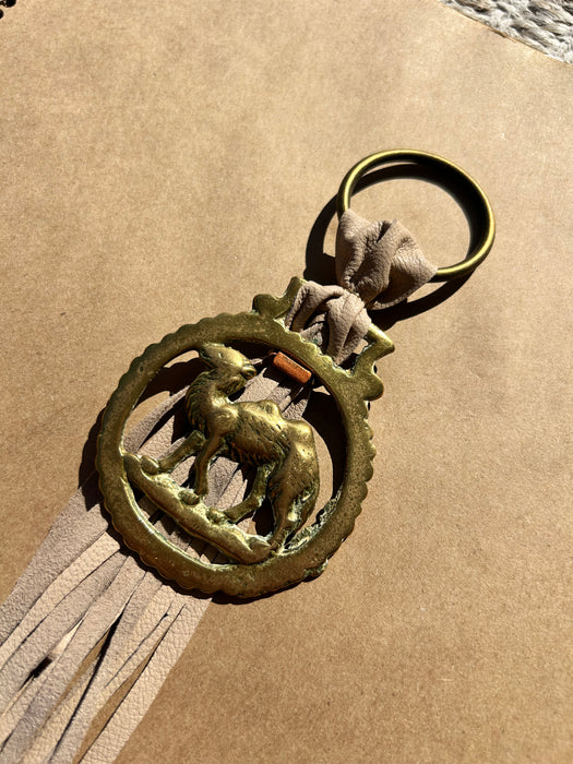Camel Horse bridle medallion accessory