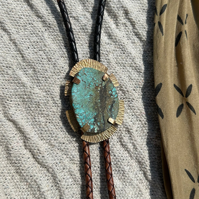 Turquoise bolo tie