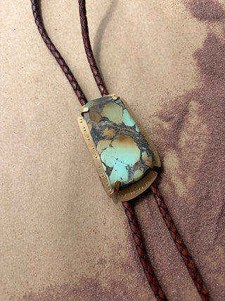 Large Turquoise bolo tie