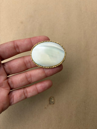Vintage Mother of Pearl Brooch