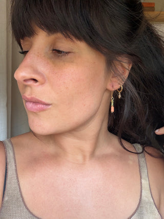Terracotta earrings