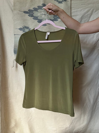Beautiful green shirt - staple piece