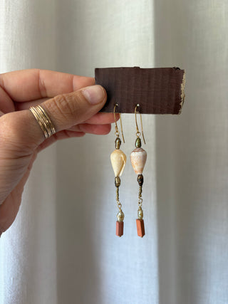 Shell Pearl and terracotta