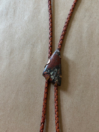 Red Jasper Bolo Tie