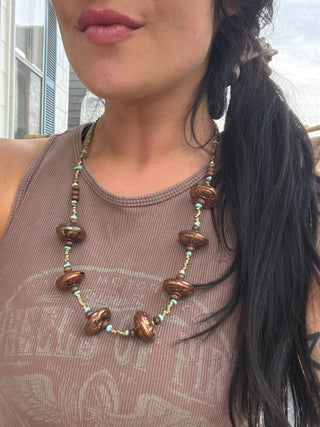 Tibetan Jewelry and Turquoise Hat Band