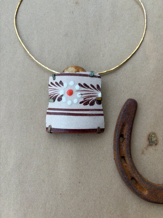 Ceramic Choker Pendant