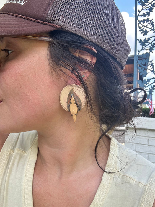 Native American inspired earrings