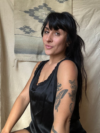 Silk lace lingerie / shirt