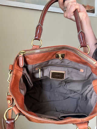 Vintage J. Crew Leather Bag