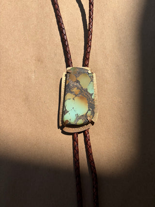 Large Turquoise Bolo Tie