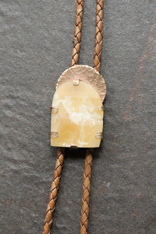 Yellow Jade Bolo Tie - Lainey Wilson