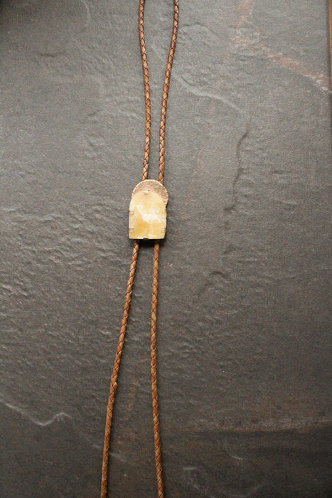 Yellow Jade Bolo Tie - Lainey Wilson