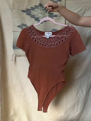 Betty Blue Unique terracotta top