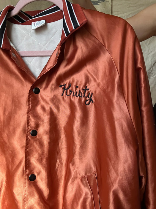 "Cheers" bomber jacket