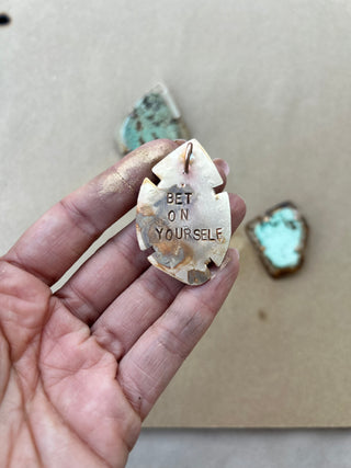 Bet on Yourself turquoise choker