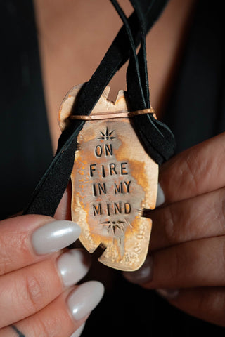 Kentucky Agate bolo tie - noeline Hofmann