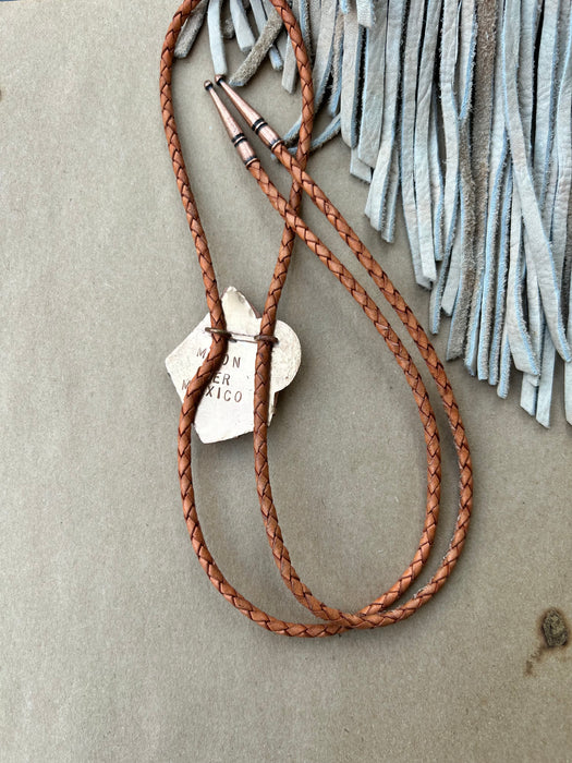 Terracotta bolo tie