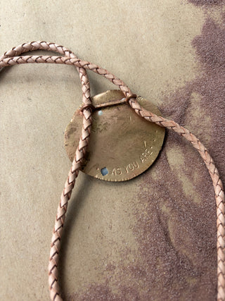 Mother of Pearl bolo tie