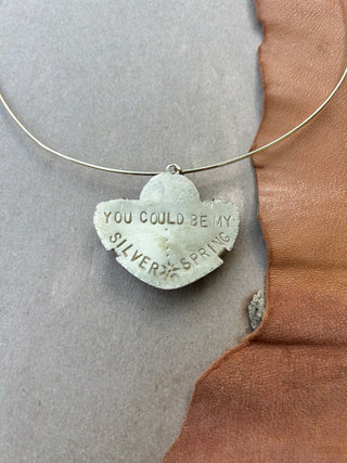 Brown Turquoise choker - Stevie Nicks