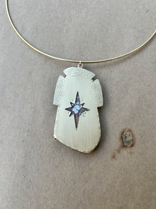 Wild horse turquoise choker