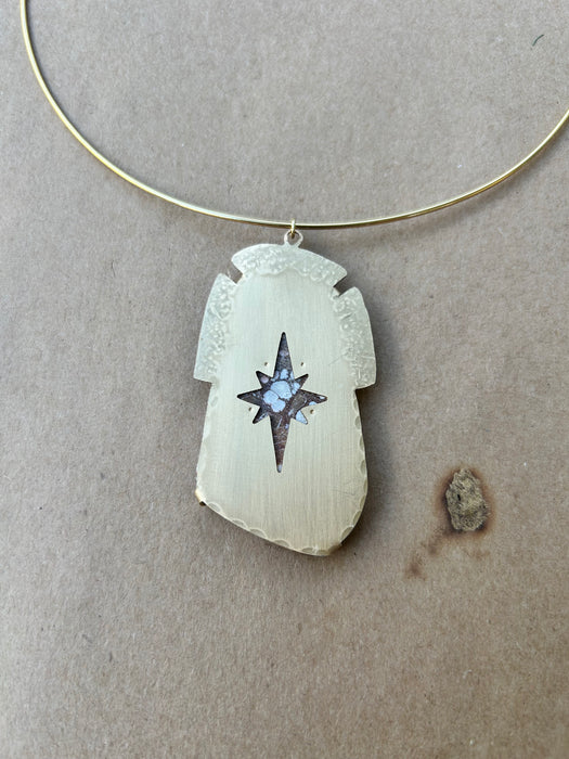 Wild horse turquoise choker
