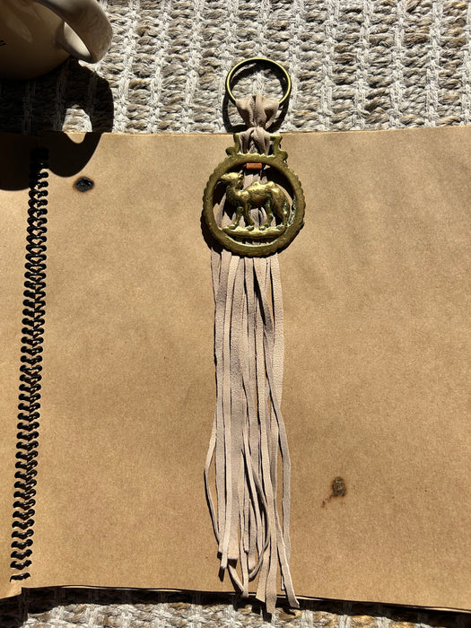 Camel Horse bridle medallion accessory