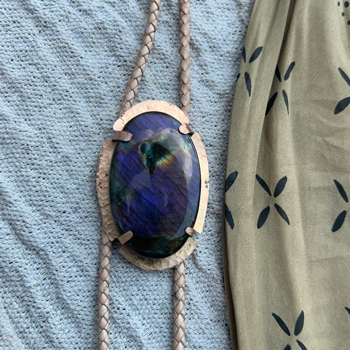 Labradorite Jimi Hendrix tie