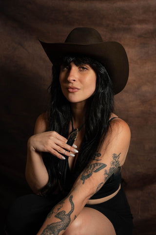 Black Agate bolo tie