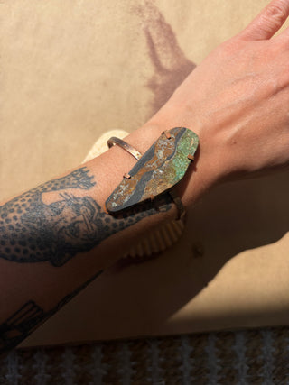 Turquoise cuff bracelet