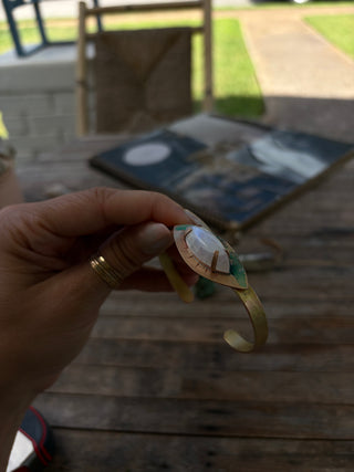 Moonstone Cuff