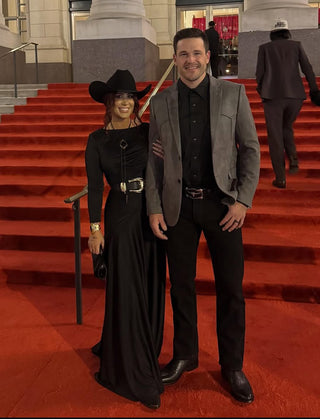 Black Agate Bolo Tie *