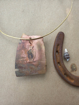 Ceramic Choker Pendant
