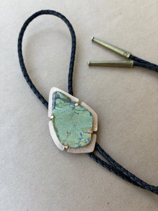 Green Turquoise Bolo - Braxton Keith