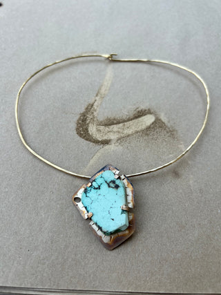 The art of self revival turquoise choker